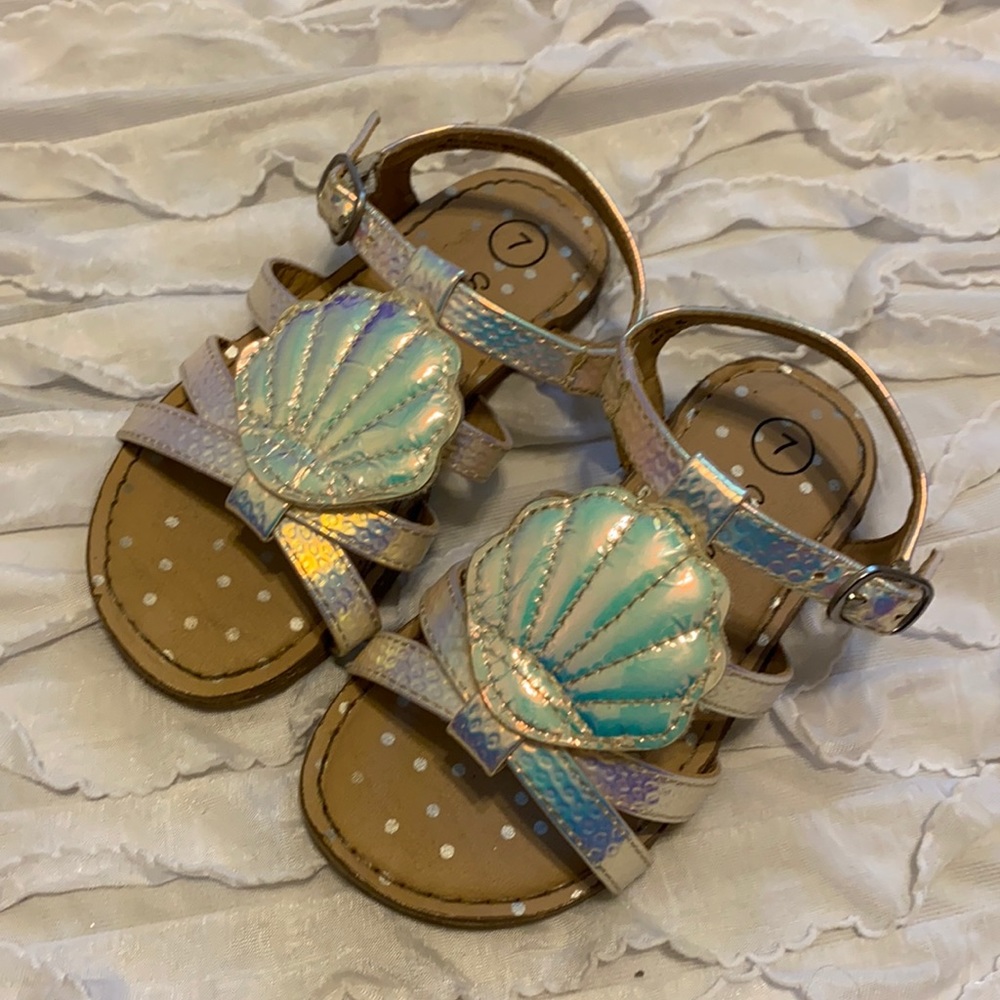 Cat & Jack seashell sandals